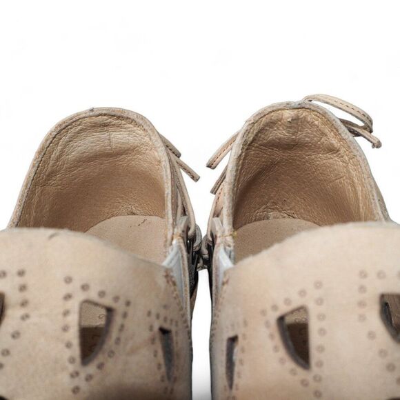 Musse & Cloud Coolise Laser Cut Leather Ankle Booties Women's 6/37 - Picture 11 of 11